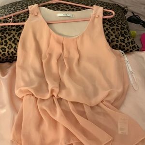 Size medium pink papaya blouse